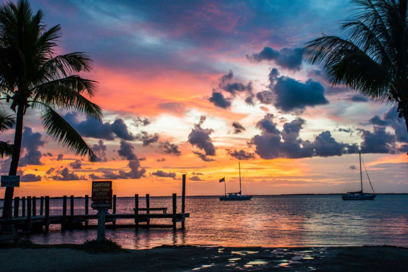 sunset at the beach