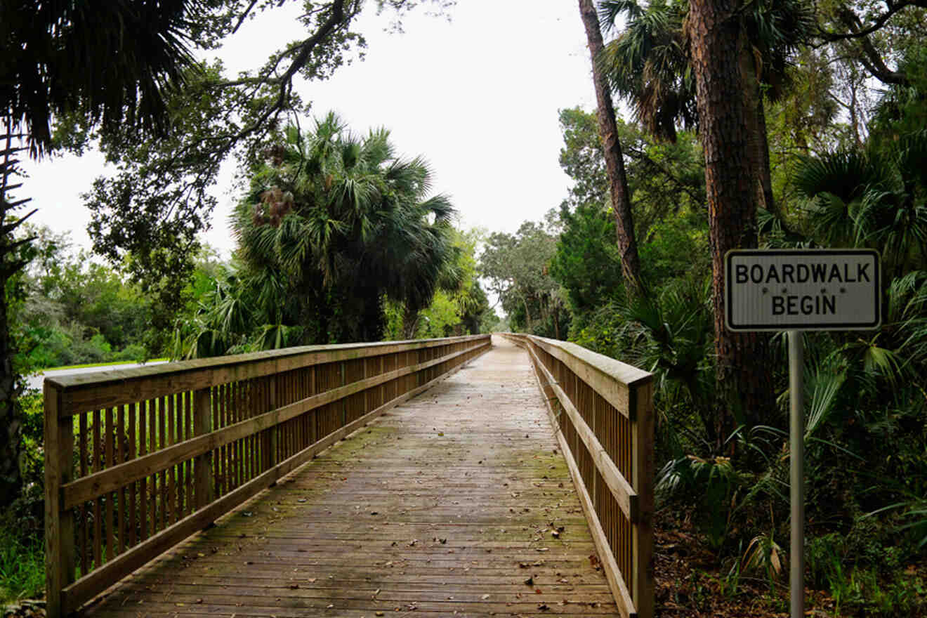 boardwalk at Big Talbot Island State Park