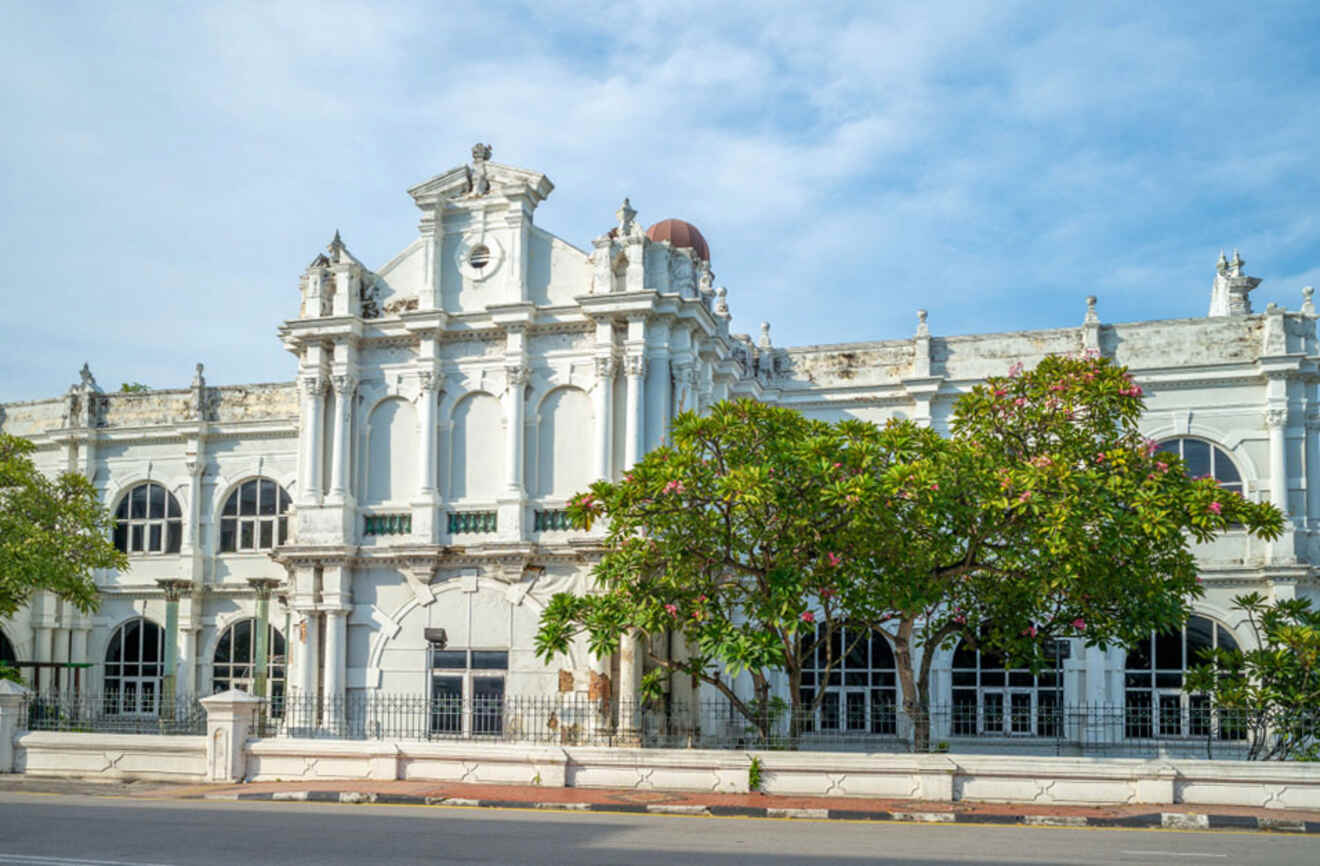 View of the exterior of the Penang state museum and art gallery
