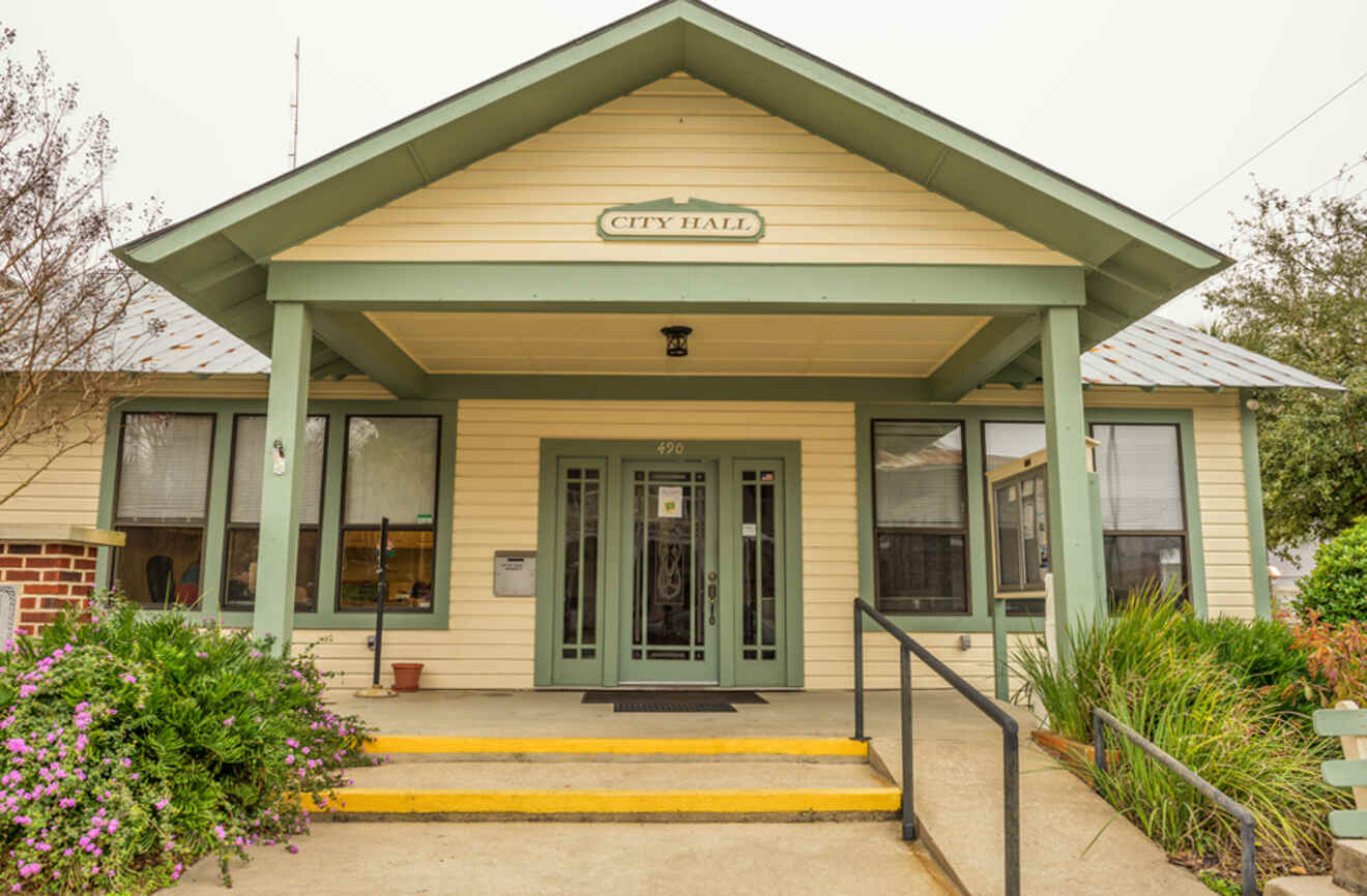 City hall in Cedar Key