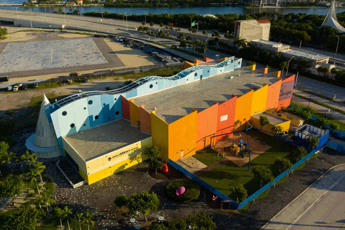 aerial view of Miami Children’s Museum