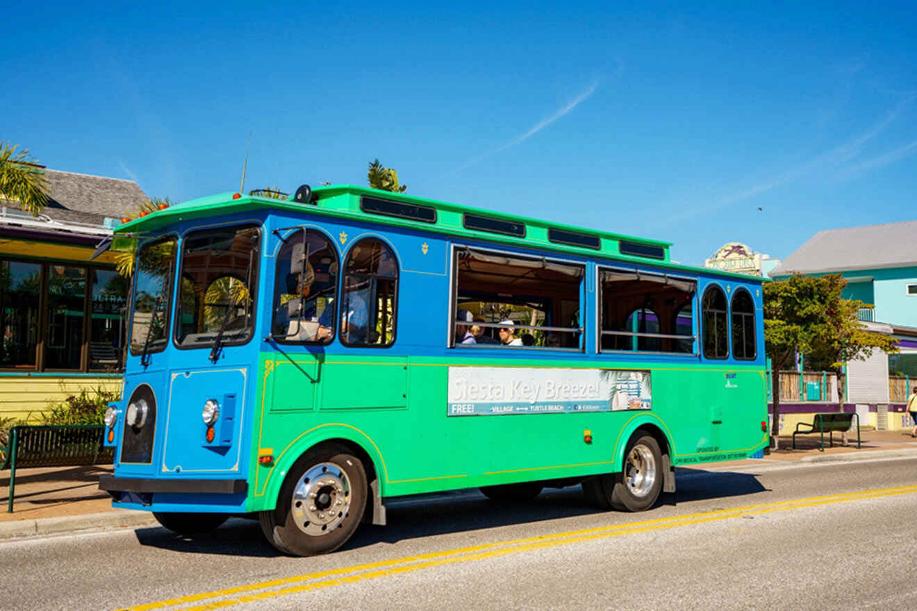 Siesta Key Breeze Trolley