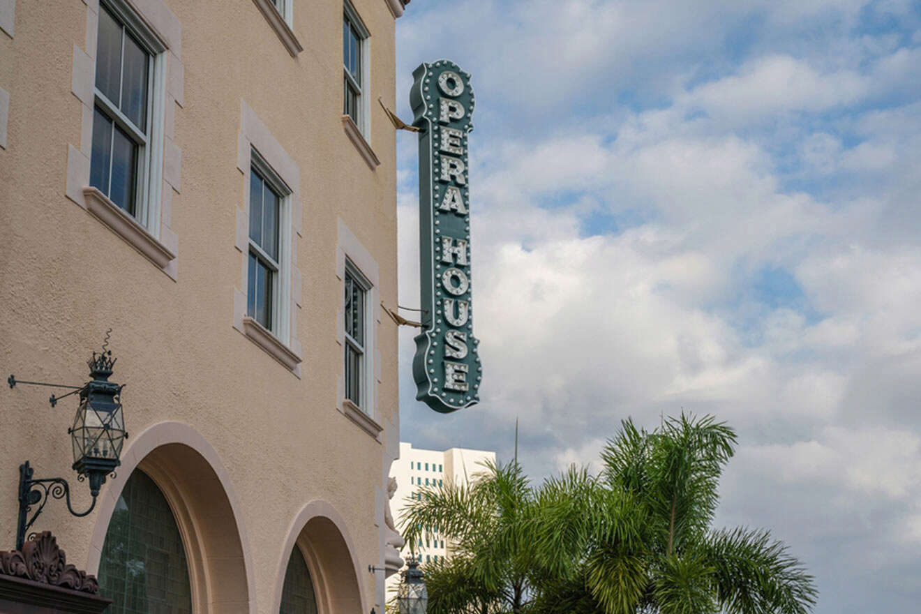 Sarasota Opera building and sign