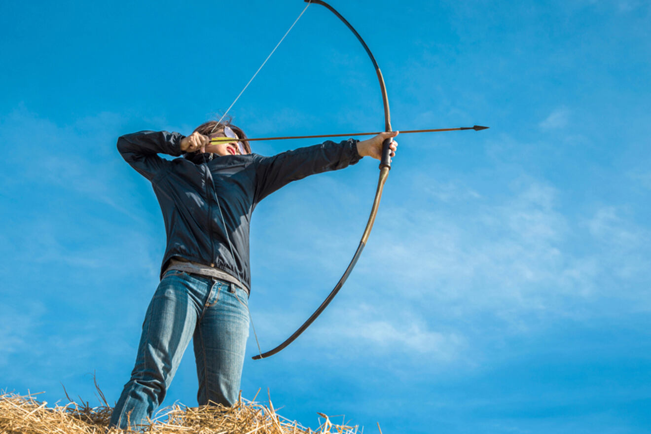 23 team building archery fun