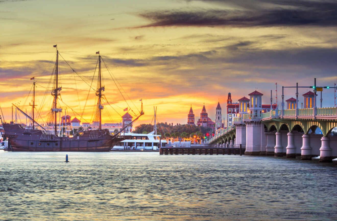 St Augustine at dusk