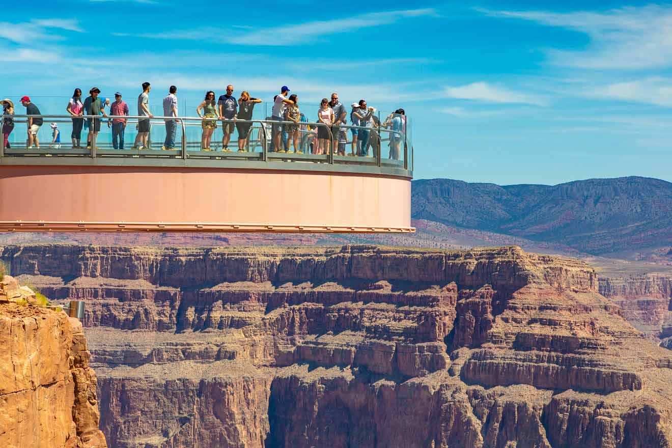 image of the Grand Canyon Skywalk platform