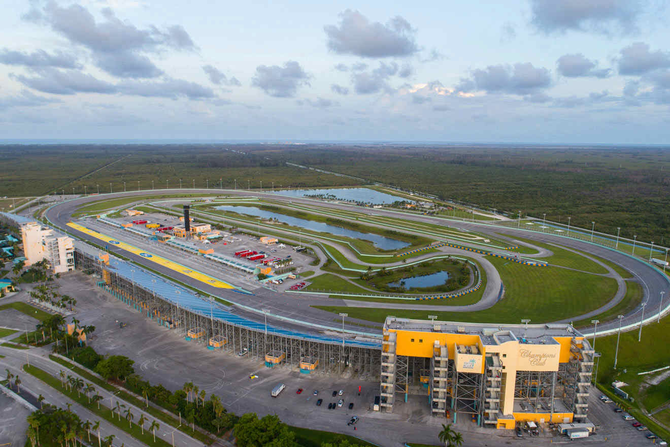 Homestead Miami Speedway aerial view