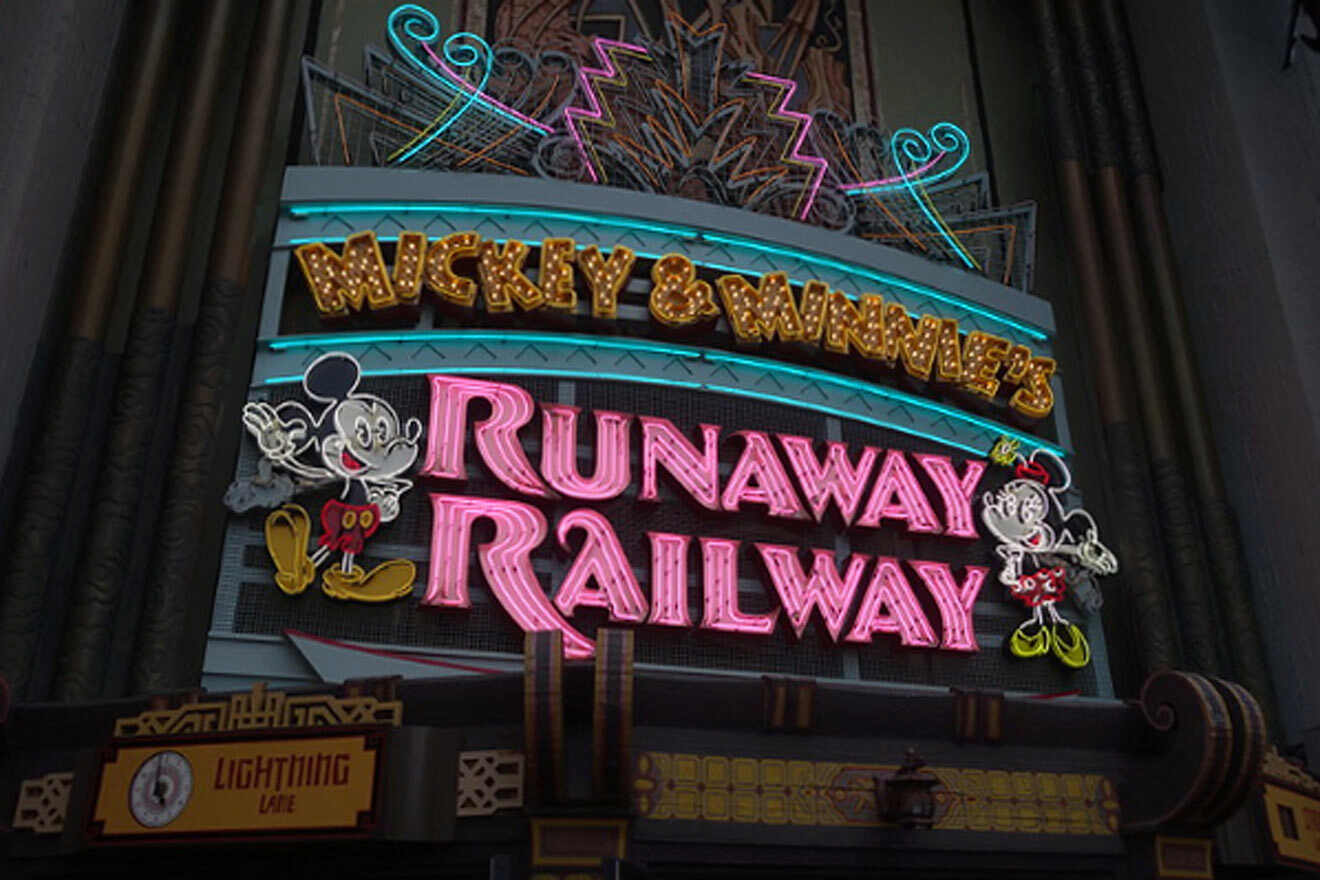 3 runaway railway hollywood studios best rides at Hollywood Studios Orlando