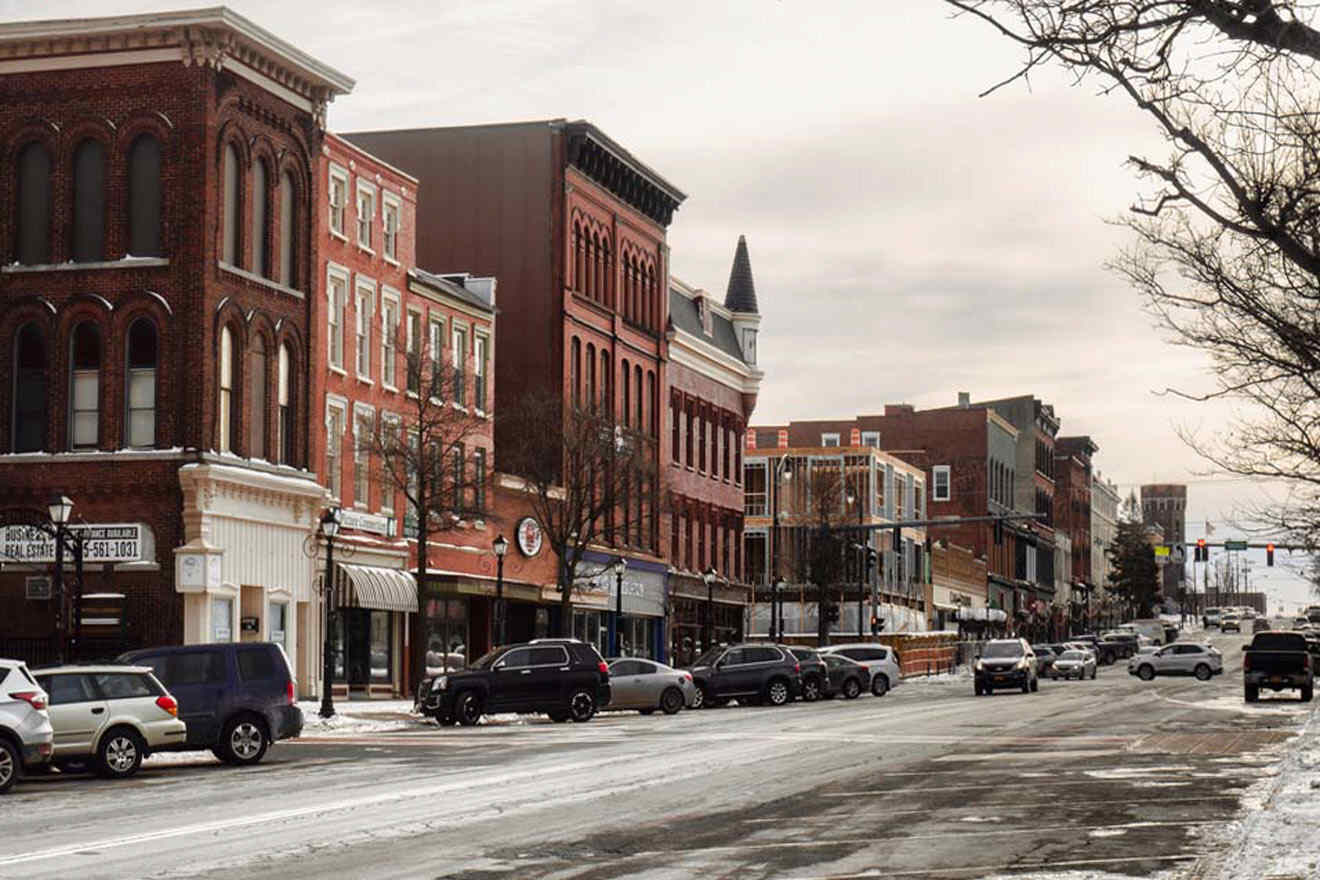 street in Oswego