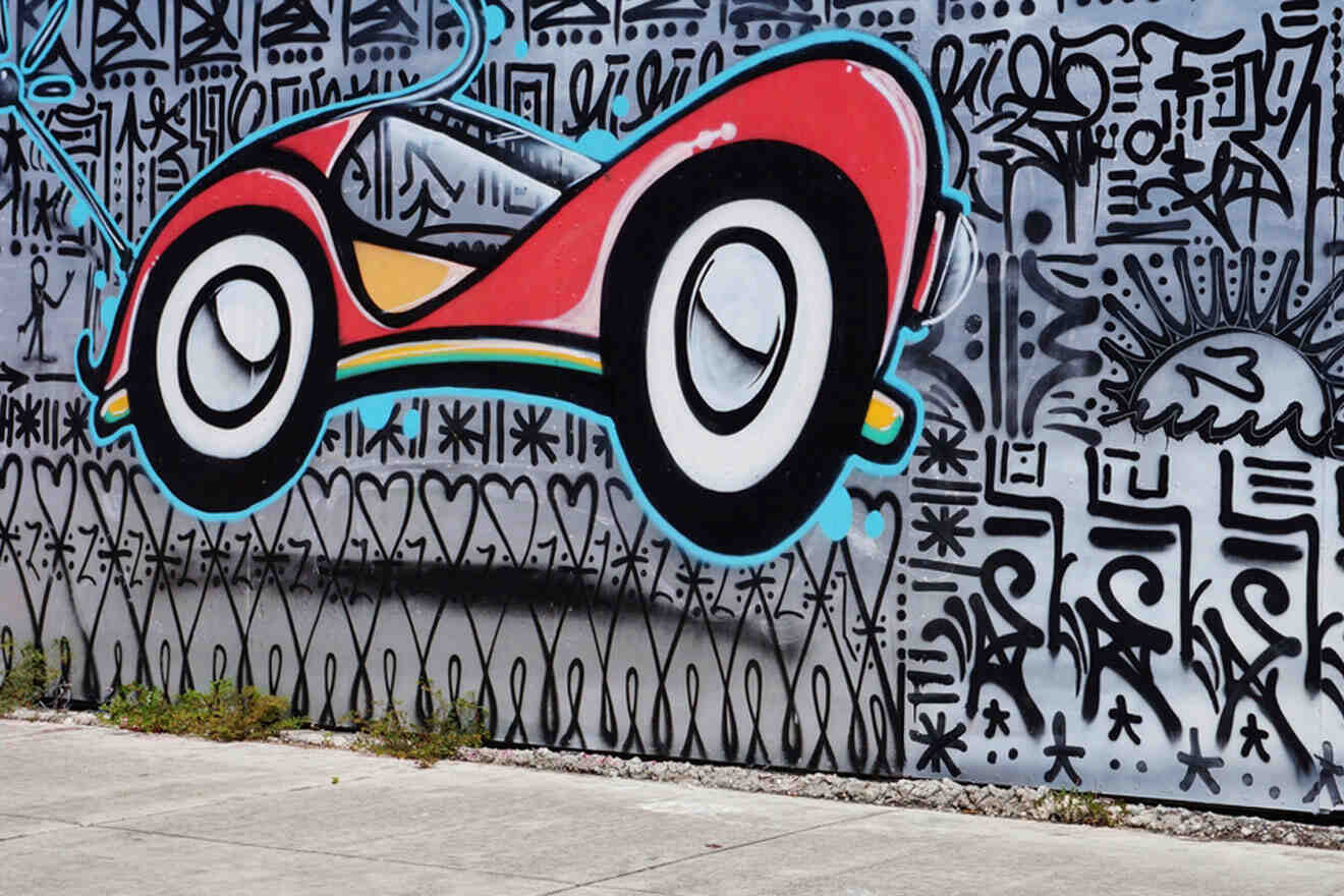 wall art at Wynwood