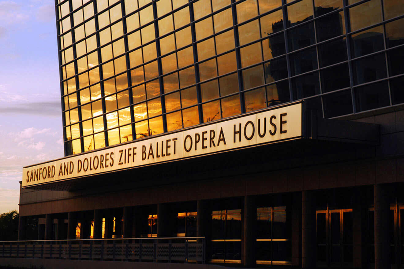 7. Engage the arts at the Ziff Ballet Opera House building