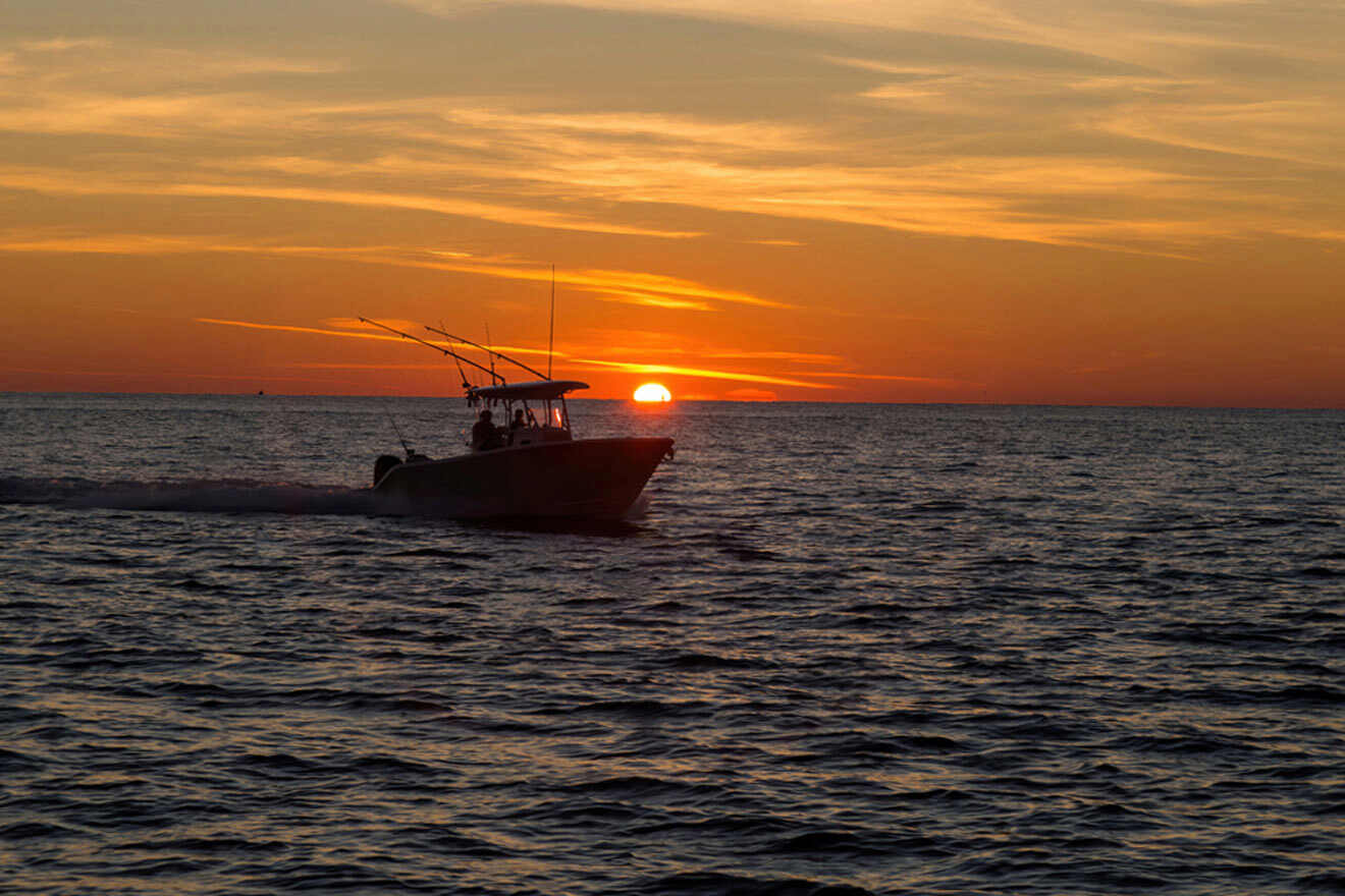 sunset on the Gulf of Mexico