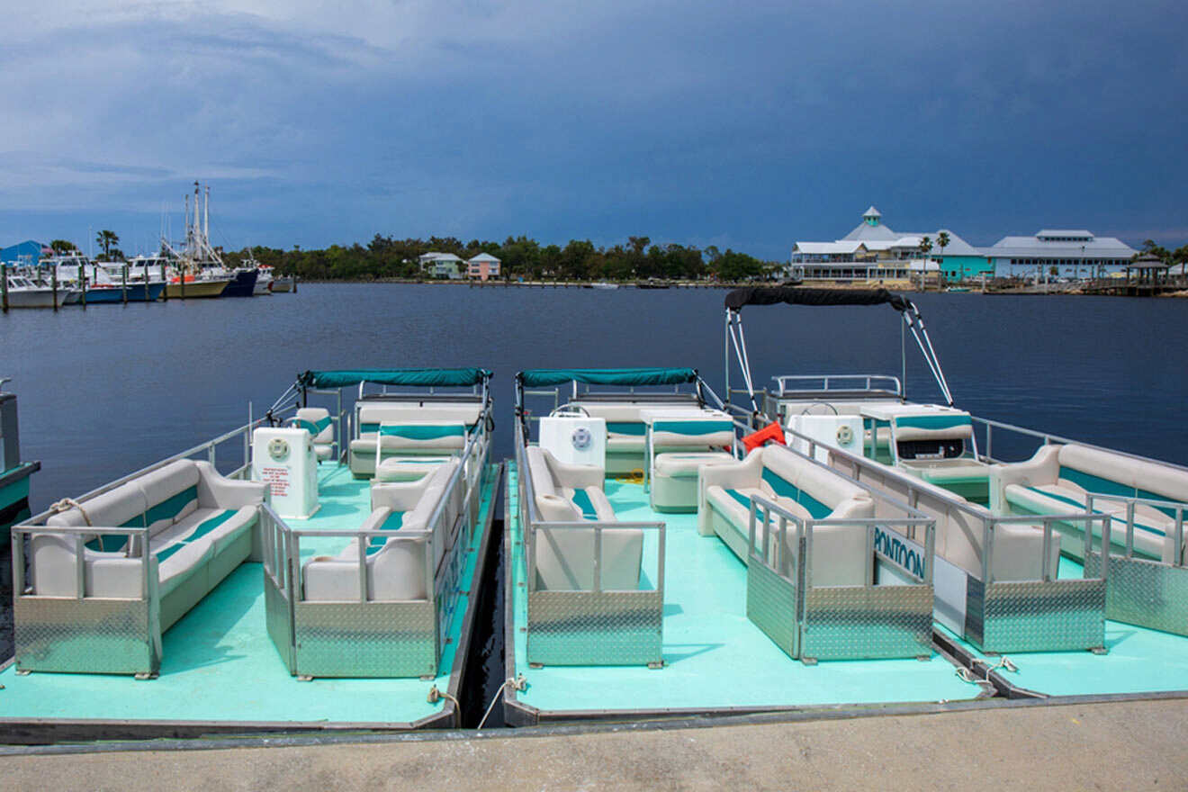 boats on Apalachicola Bay