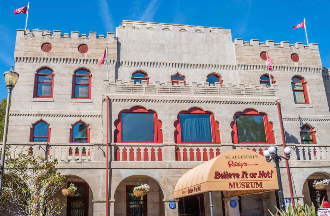 The exterior of Ripley's Believe it or not museum
