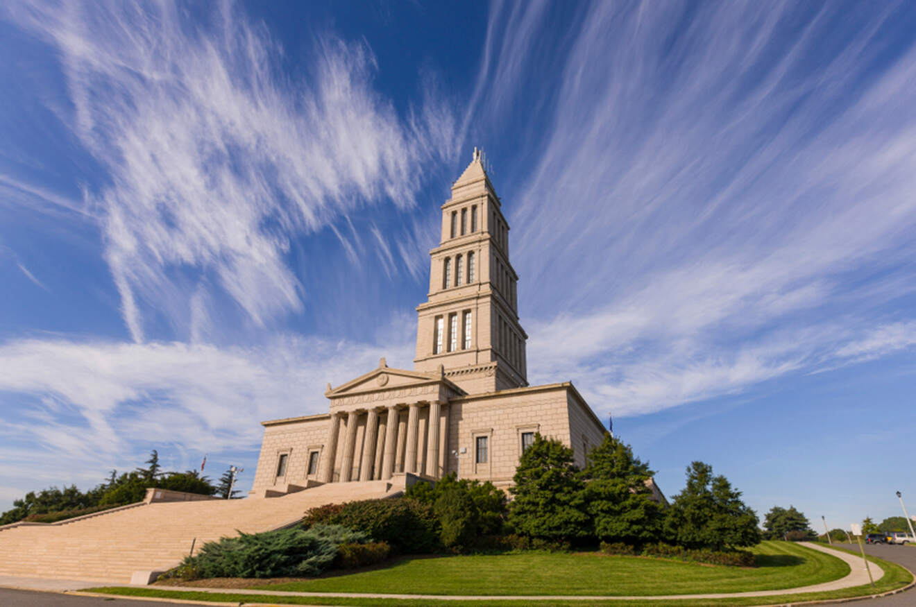 View of Washington Masonic Temple at Alexandria