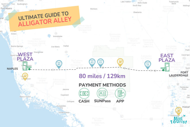 Ultimate Guide to Alligator Alley - Alligator Alley MAP 660x441 