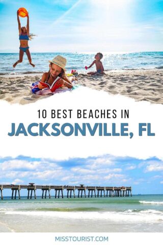 kids at the beach and pier