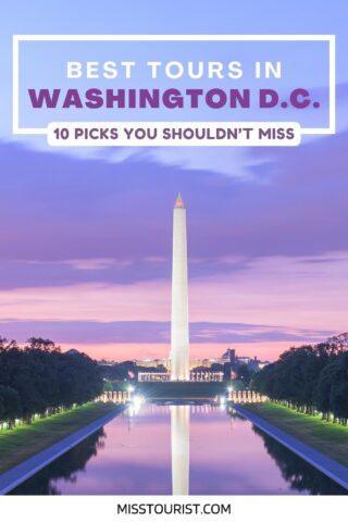 Best tours in Washington DC PIN 1