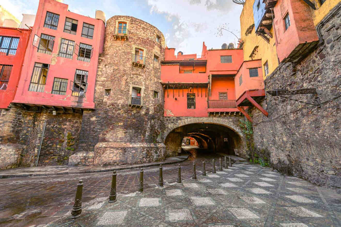 historic area in Guanajuato