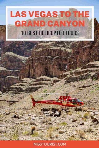 helicopter at the grand canyon