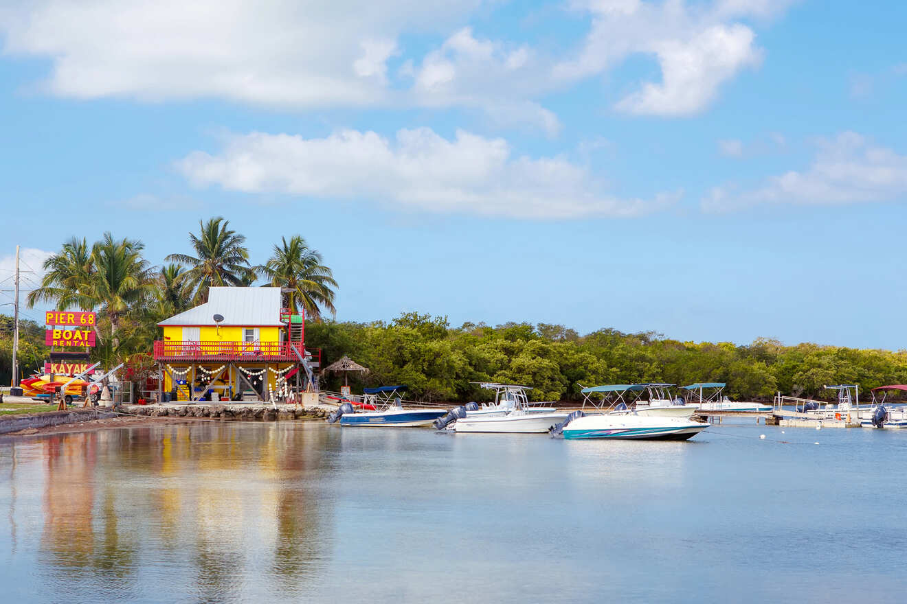 boat rental place in Key Largo