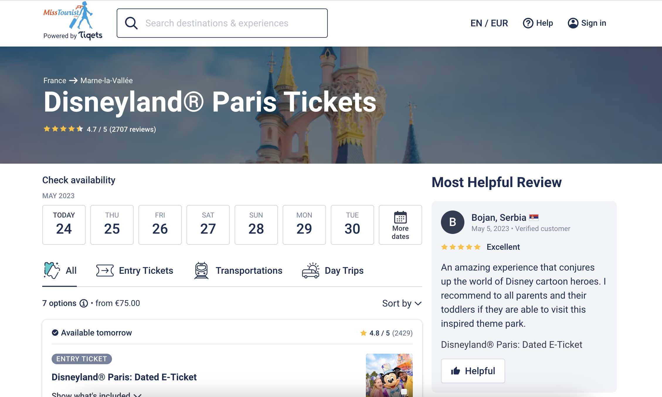 buy disneyland tickets same day