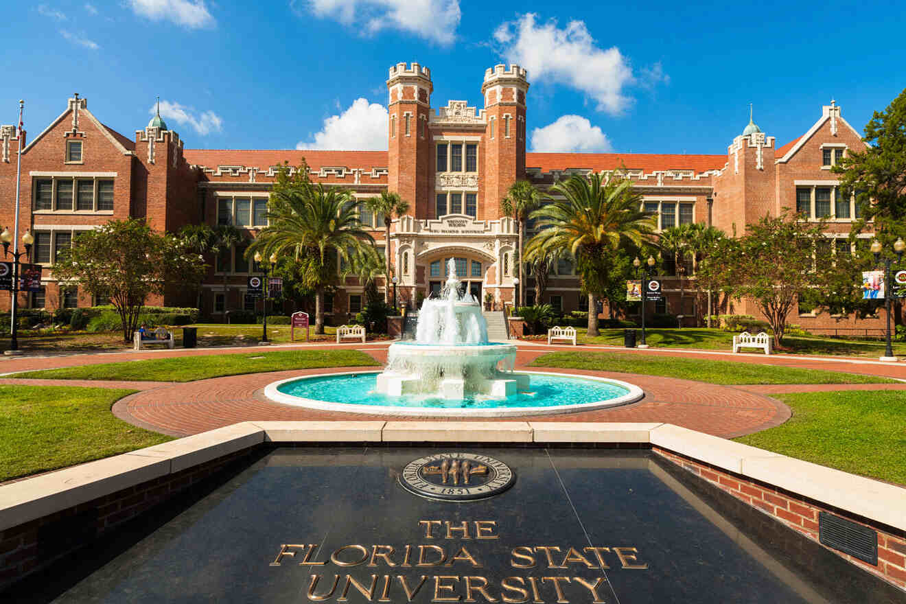 view of Florida State University front yard