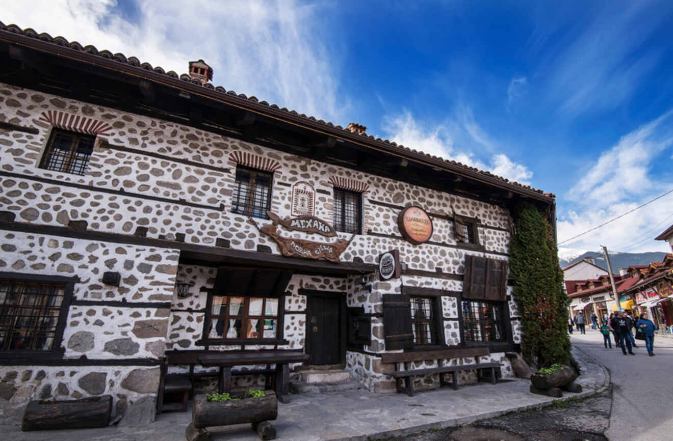 View of an exterior of a mehana (restaurant)