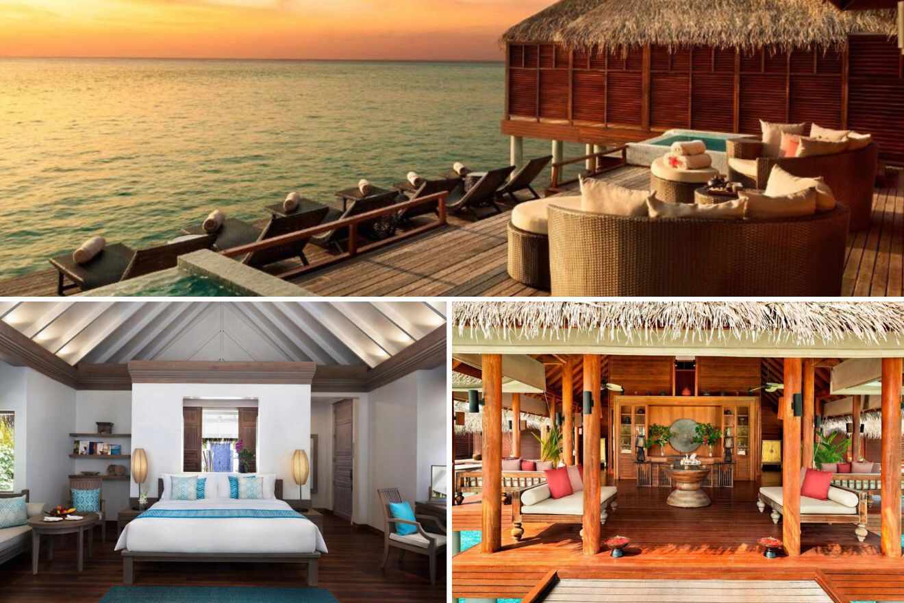 collage with resort view, bedroom and lounge