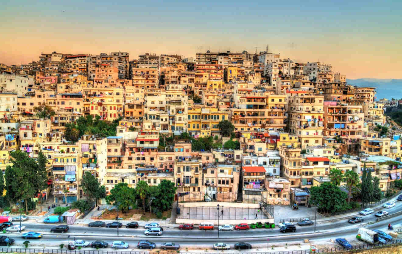 Cityscape of Tripoli