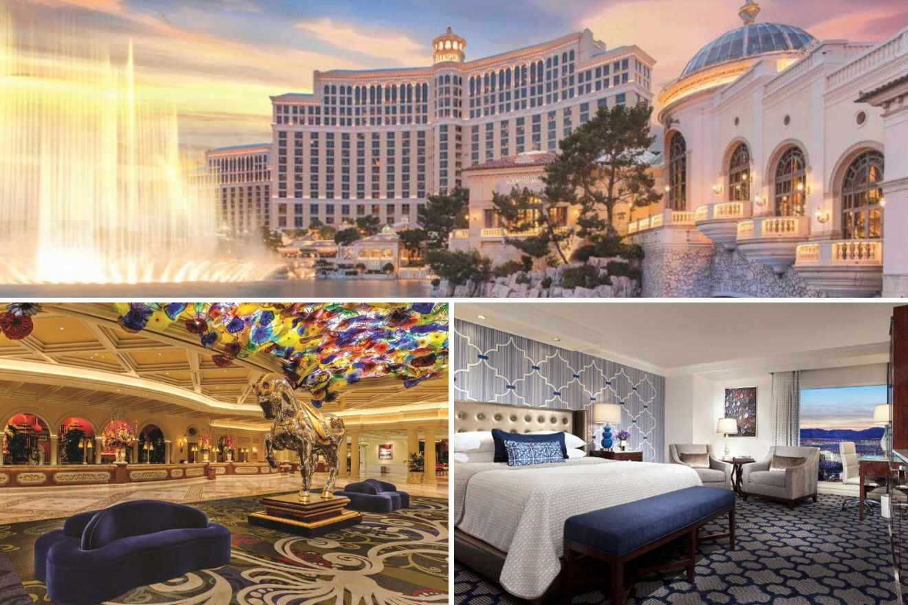 13 Themed Hotels In Las Vegas From Venetian To Luxor   3 Bellagio Fantasy Themed Hotel Rooms In Las Vegas 