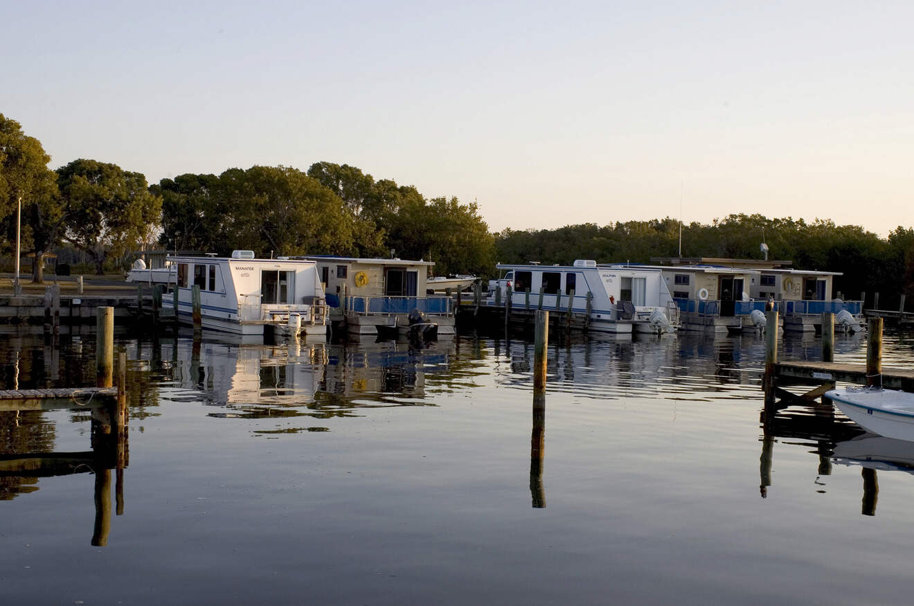 View of the Flamingo Marina