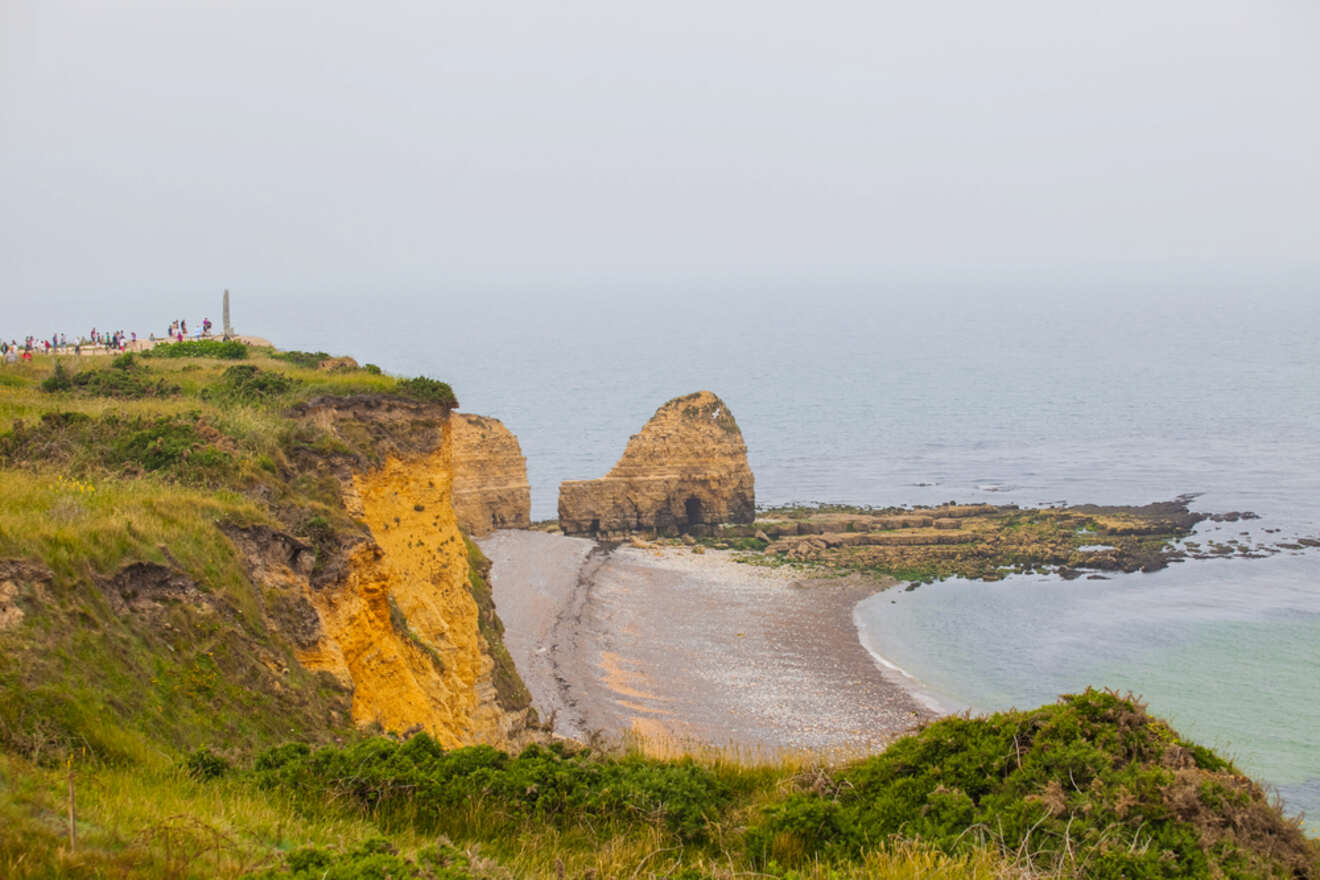 View of Omaha beach