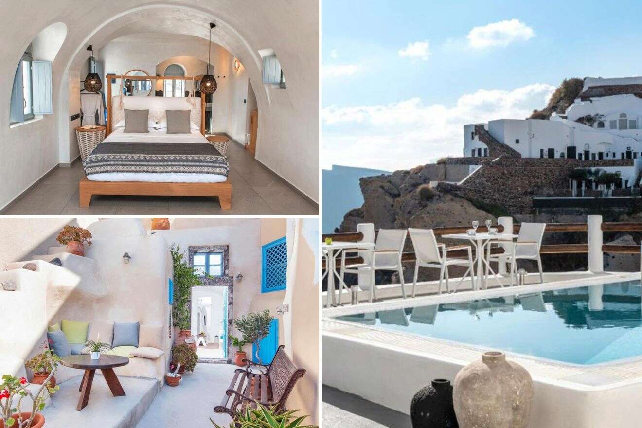 5 star hotels oia santorini greece