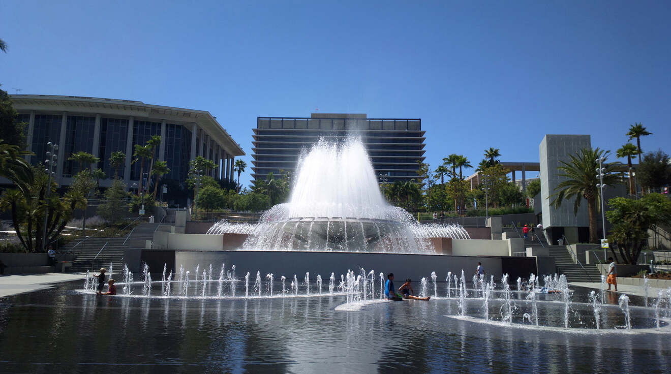 Fountain in Grand Park