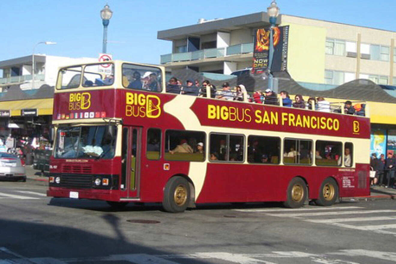 Sightseeing bus in San Francisco