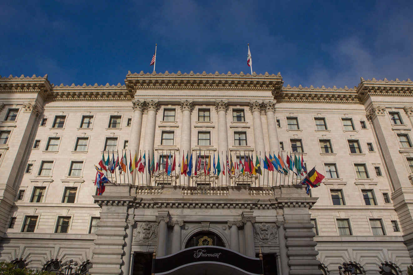 image of Fairmont hotel in San Francisco