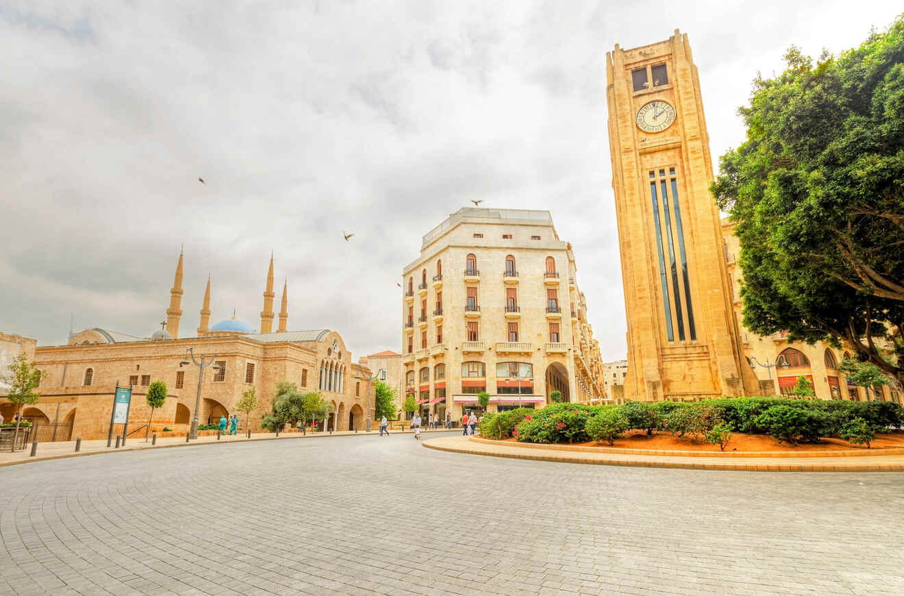 View of downtown Beirut