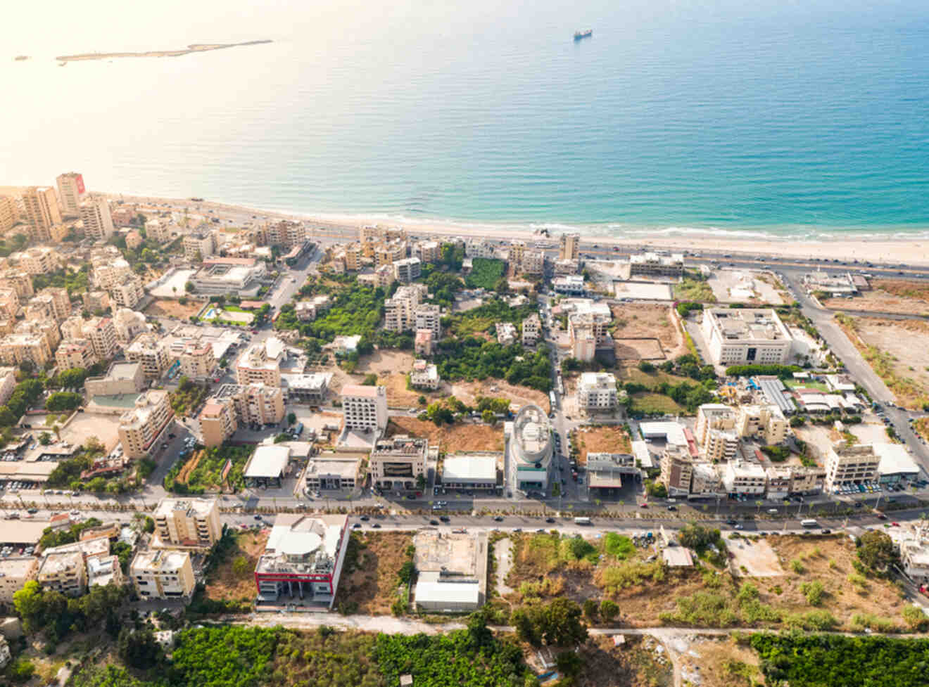 Aerial view of Sidon