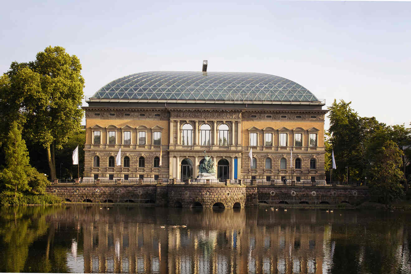 View of Kunstsammlung museum K21 exterior