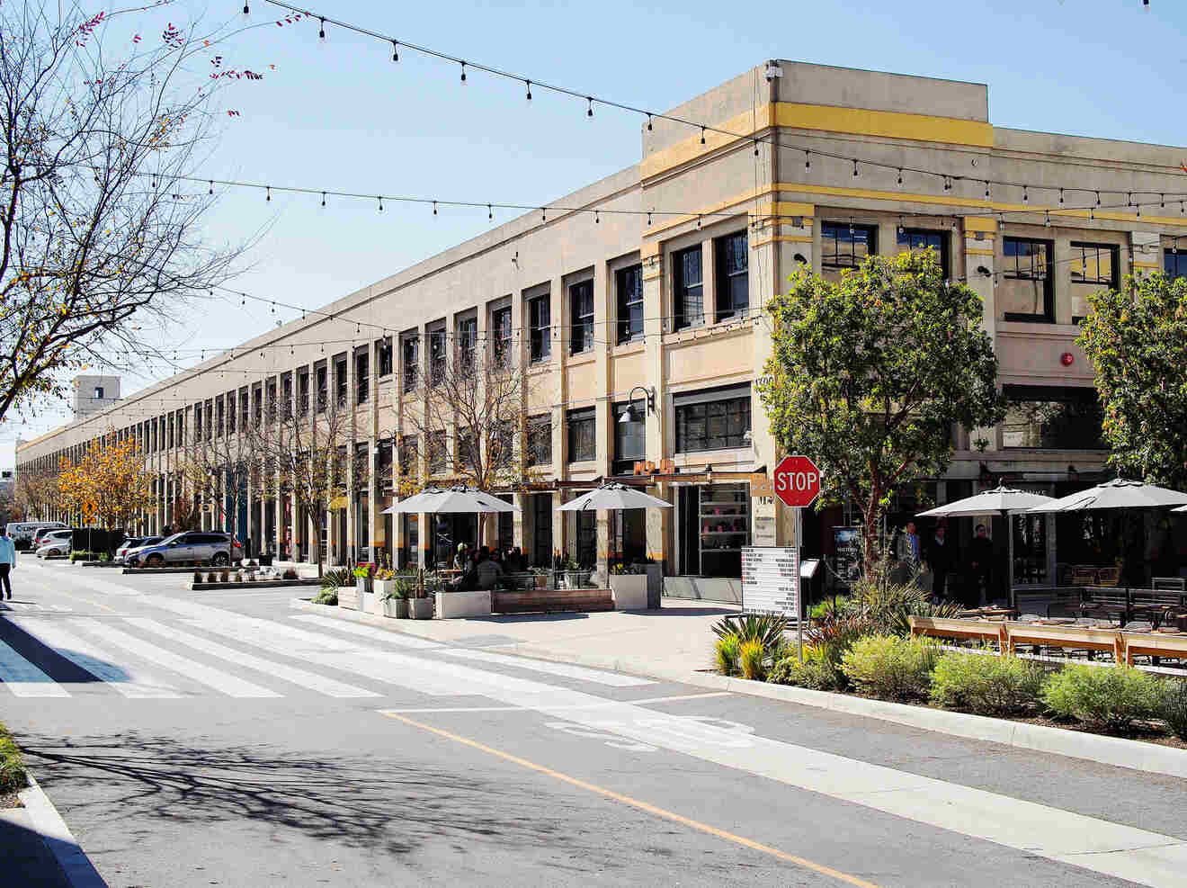 View of a street in Arts District