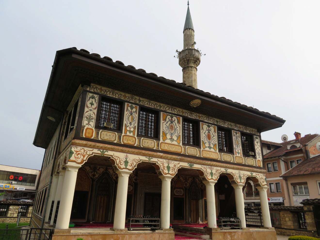 View of mosque in Tetovo