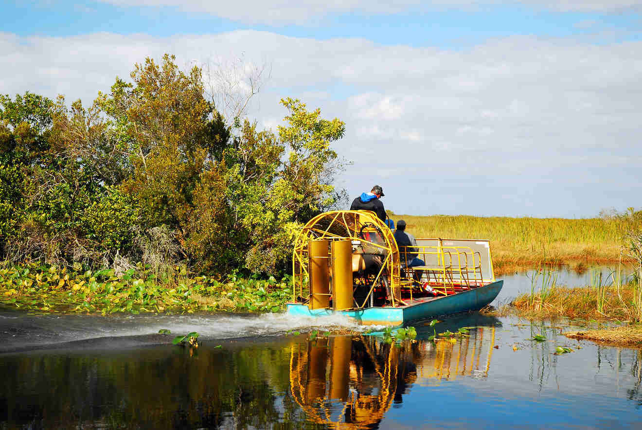 An airboat