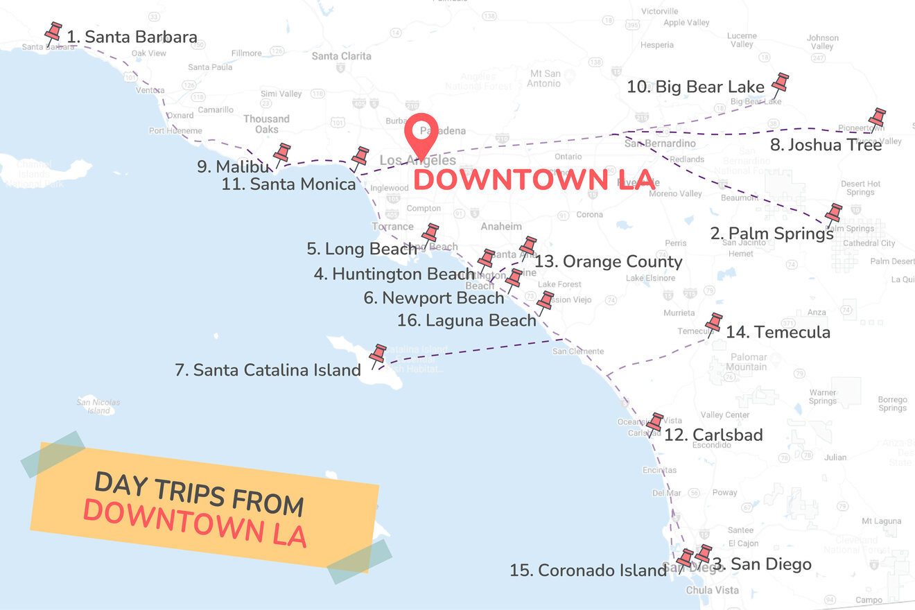 Day Trips From LA 