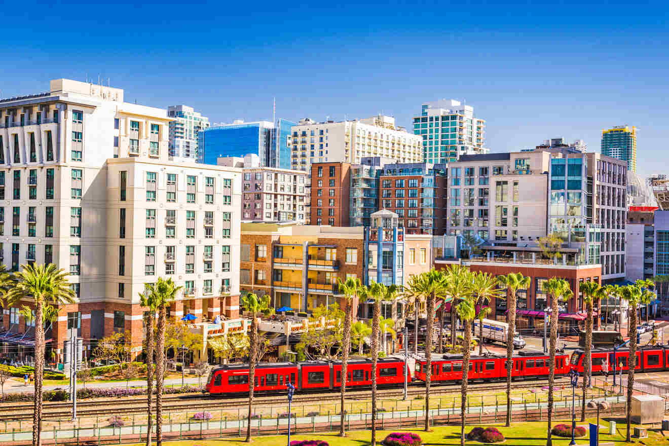 Gaslamp San Diego cityscape