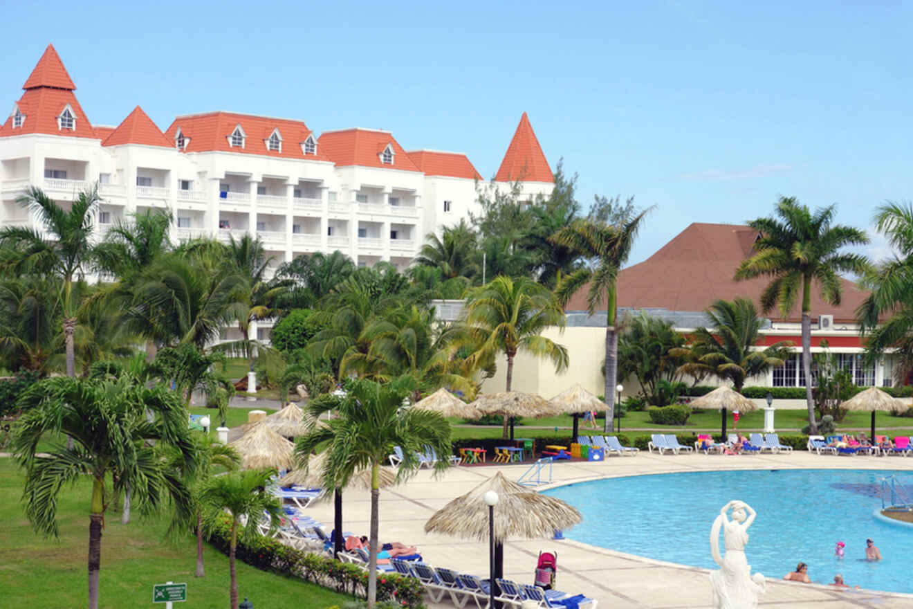 View of hotel and outdoor pool