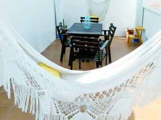dining table and hammock