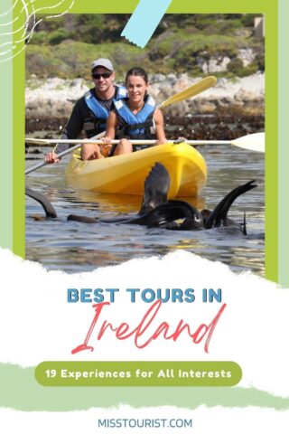 A man and a woman kayaking