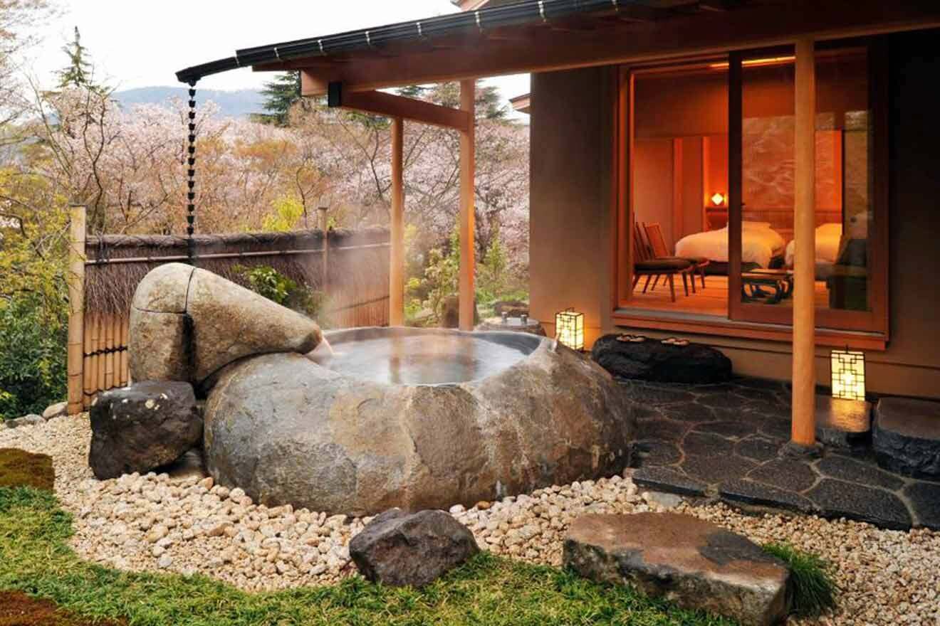 a Hakone Ryokan with a private onsen