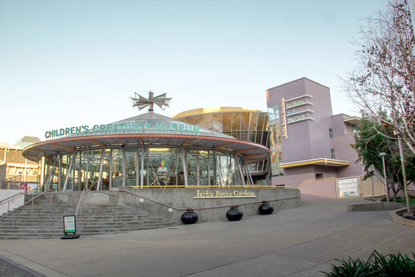 view of the exterior of a children's museum